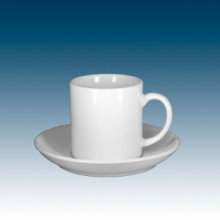 Sublimación Espresso Cup &amp; Saucer